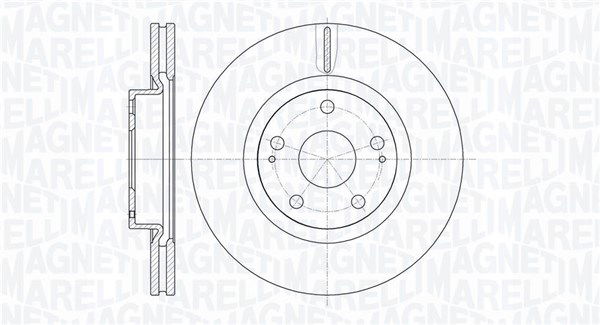 Bremsscheibe Vorderachse Magneti Marelli 361302040492