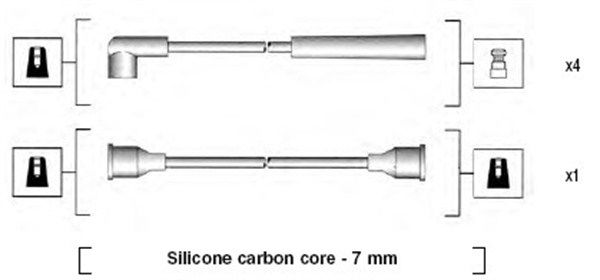 Zündleitungssatz Magneti Marelli 941185010765